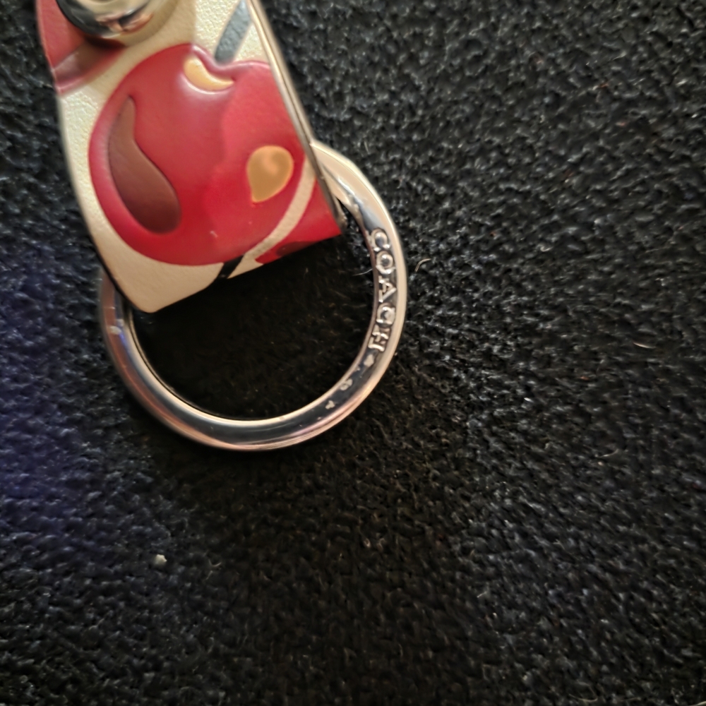 Authentic Coach Cherry Keychain - Picture 2 of 6